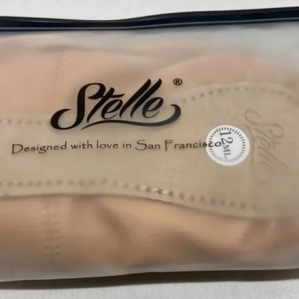 STELLE Ballet Dance Shoes Slippers Youth Size 12 ML Nude Tan Pink‎ Brand New